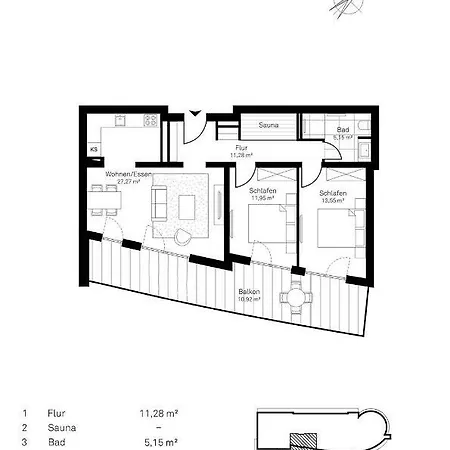 White Pearl 3.04 公寓 蒂门多弗施特兰德